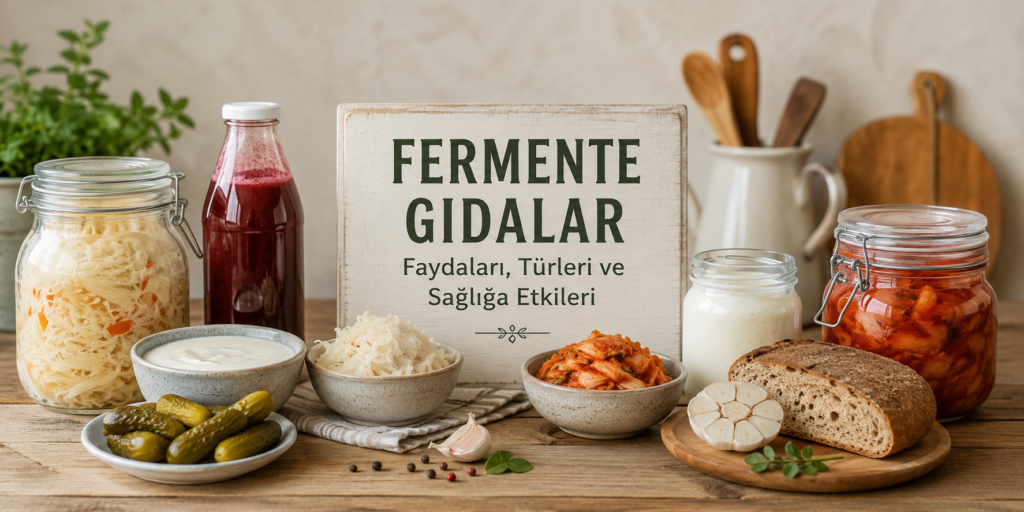 Fermente Gıdalar Nelerdir? Faydaları ve Probiyotik Etkileri